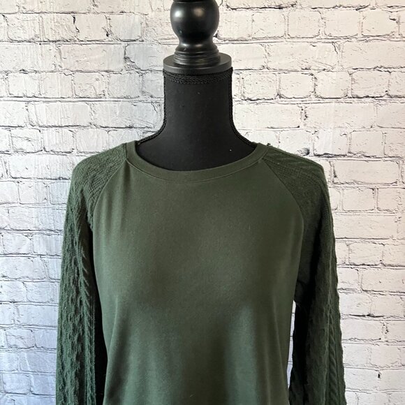 WOMENS LONG Knit Sleeve SWEATER Super Soft SMALL -0301 - Picture 8 of 11